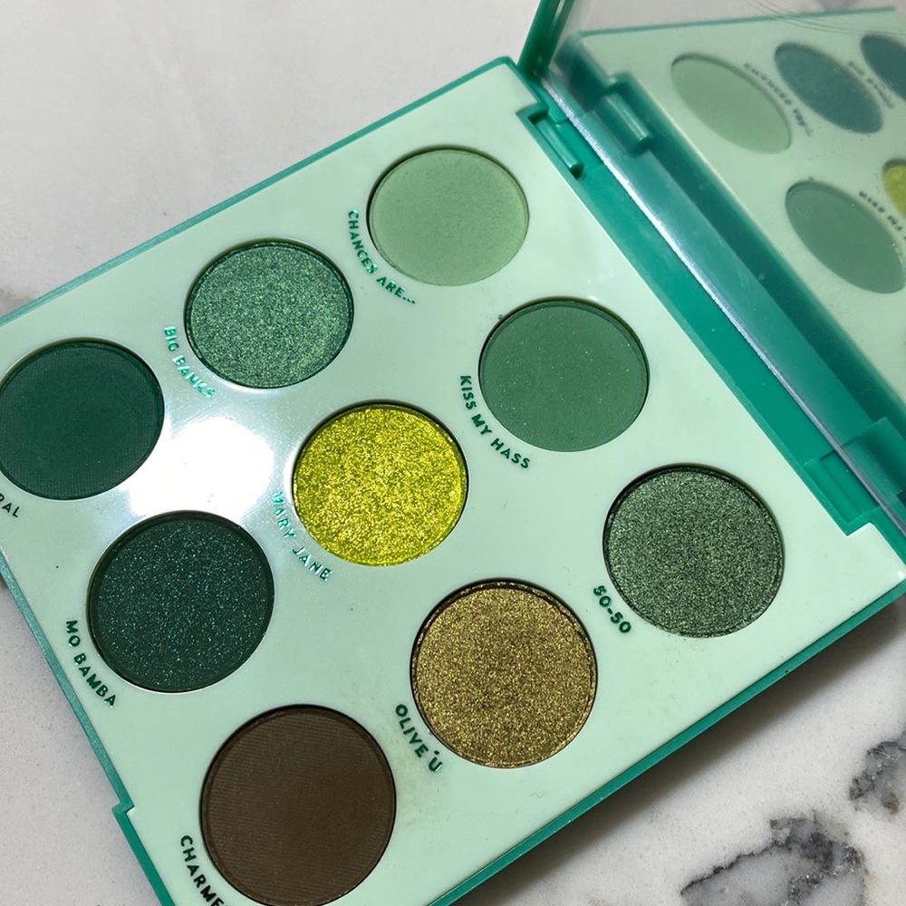 Colourpop just my luck palette